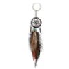 Dreamcatcher Keychain hanger Creative Feather Tassel Keychains Crafts Key Chain Car Bag Decoratie Keyring