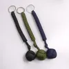 Outdoor Steel Ball Security Protection Bearing Self Defense Rope Lanyard Tool Key Chain Multifunctional Keychain 5Xlpd Crjig 857 Z2