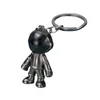 3D Keychain Astronaut Robot Key chain Party Supplies Metal Pendant Keyrings Car bags Keyholder Women Men Kids Birthday Present WY1344