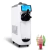 Small Single Head Soft Ice Cream Machine Commercial Desktop Vending 1050W