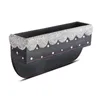 Bilarrangör Design Blingbling Crystal and Diamond Storage Box Bling Accessories Interior Decor Seat For Girl Woman348X