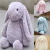 PARTINE faveur Pâques Rabbit Soft Soft Animal Doll Toys 30cm 40cm Cartoon Simulator Bunny Ear en peluche pour enfants Birthday Girlfrie5003280