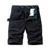 Mens Summer Style Classic Fashion Loose Fit Cotton Shorts Men British Embroidery Ripped Holes Washed Retro Denim 210714