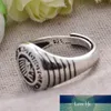 100% 925 Sterling Silver Trendy Indian Motorcycle Insignia Män Ring Promotion Smycken För Man Boyfriend Födelsedag Present Fabrikspris Expert Design Kvalitet Senaste