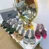 Brand New Women's Slipper Sandal Sapatos Gina Senhoras Salto Alto 8.5 cm Sandal Sapatos com diamante 6 Cores de alta qualidade!