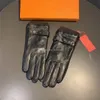 Winterfrauen Lederhandschuhe Touchscreen Hohe Qualität Damen Fäustlinge Verdicken Warmwolle Kaschmir Handschuh