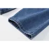 Nbpm koreaanse mode losse bodem gewassen jeans vrouw hoge taille baggy wide been jeans meisjes streetwear broek broek 210529