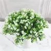 Dekoracyjne kwiaty wieńce sztuczne krzewy Kreatywne paprocie roślin symulacja plastikowa kwiat paproci Material Akcesoria 206c