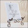 Hooks Storage Housekee Organization Home Gardenhooks Rails Decorative Plate Stand Holder Picture Frame Art Easel Display Book Fo5865595