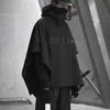 11 CHAPEUR FONCTIONNEL DARGÉ DE BYBB Dark Dark Ninja Veste Trench Streetwear Tactical Pullover Sweat Hoody Windbreaker Châle Men 210811