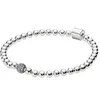 925 Sterling Silber Perlenarmbänder für Damenstränge passen Pandora Perlen Charms Designer Edlen Schmuck Damen Geschenk mit Originalverpackung