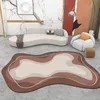 Tappeti geometrici a forma di home decor irregolare tappeto stile nordico stile moda soggiorno area tappeti camera da letto divano letto antiscivolo tappetino da terra