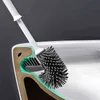 TPR Toilet Brush Holder for Cleaning Multifunction WC Accessories Storage Rack Set Bathrooms 210423