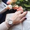 Set di orologi al quarzo da donna IBSO Collana con bracciale di design in cristallo Set di gioielli femminili Moda regalo in argento di lusso da donna 210616