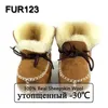 Mppm vinter baby skor stövlar spädbarn varm päls ull flickor booties fårskinn äkta läder pojke 211022