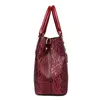 HBP Non-Brand Tote fashion patent leather snake Pu women's one shoulder hand bag 1 sport.0018