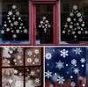 10 estilos Cute Santa Claus Window Glass stickers casement Decoración de vacaciones Obturador de Navidad Sticker Escena Arreglo