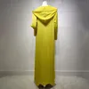 민족 의류 두바이 터키 이슬람 드레스 여성용 Abaya 모로코 우아한 레이디 이슬람 2022 Eid Mubarak Djellaba Femme