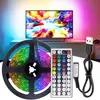 5M 10M LED bande RGB USB 5050 SMD LED lumières 44key contrôleur bandes lumineuses avec télécommande bureau vacances mur salle TV BackL284L