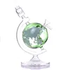 Narguilés Globe styles bang en verre 7,28 pouces petit bang à eau dab rig avec bols de 14 mm pour fumer