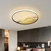 Bedroom Ceiling Lights Nordic Light Luxury Crystal Creative Petal Room Fixture Modern Minimalist Personality Restaurant Lamp