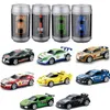 Aggiornamento 2.4 GHz 8 Colori Vendite 20km / h Coke Can Mini RC Car Radio Telecomando Telecomando Micro Racing Toy for Kids Regts Models 220125