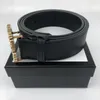 2022 alta calidad mujeres hombres diseñadores cinturones moda mujer hombre perla hebilla cinturón clásico Casual cintura ancho 3,8 cm con caja