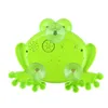 Big Frog Automatic Bubble Blase Music Bubble Maker Baby Bad Spielzeug Badewanne Seifenblasenmaschine