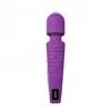 Nexy vibrateurs Shande USB Silicone rechargeable Max Énormes Femmes Love Vibrator AV Baguette 0104