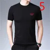 Gezeitenmarke Kurzarm T-Shirt Männliche Sommer Koreanische Version des wilden Rundhals Eis Seide Halbärmliges Hemd 210420