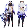 Game Genshin Impact - GanYu Cosplay Costume Jumpsuit Outfits Halloween Carnival Suit Y0903