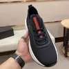 Tasarımcı Ayakkabı Toblach Teknik Kumaş Spor Ayakkabıları Siyah Beyaz Eğitim Sıradan Ayakkabı Man Socks Boots Kauçuk Sole Işık ve Esnek Koşucu Sneaker Kutu No295