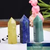 1pc Natural Crystal Column Quartz Rock Mineral Specimen Point Rainbow Wand Home Decor Reiki Healing Stone