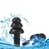 Silikonowe zatyczki do uszu pływanie wodoodporne dźwiękoszczelne nauszniki przeciw szumowi chrapanie wygodne unaki do snu redukcja szumów WK569