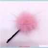 Klipsy narzędzia do stylistyki produkty Koreańskie dzieci dorosłe norek klip pluszowy spinek do włosów Piękny pierścionek z piłką do włosów tousheng w Korea Południowa Wersja Drop