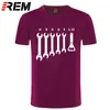 REM Винт гаечный ключ - механик футболки мужские машины фиксированные инженера хлопка тройник с коротким рукавом смешные футболки верхняя мужская одежда 220312