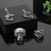 S2754 mode bijoux Knuckle anneau ensemble rétro argent squelette pieuvre serpent Punk empilable anneaux Midi anneaux ensembles 4 pièces/ensemble