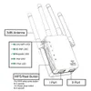 Wireless Wifi Repeater Router 1200Mbps Dual-Band 2.4/5G 4Antenna Wi-Fi Range Extender Wi Fi Routers Home Network Supplies