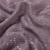 Scarves Crinkle Cotton Hijab Scarf Women Muslim Soft Long Shawl Islamic Wrap Shiny Shimmer Sequins Stole Female Headscarf Hijabs9075395