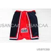 Дешевые мужские ретро-колледж сшит № 9 Майкл 1992 Dream Team Basketball Jersey S-XXL