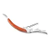 Handle Wood Profissional Vinho Vermelho Opener Multifuncional Parafuso de Parafuso Corkscrew Garrafa de Garrafas de Vinho abridor Cook Tools Bar Ferramenta