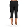 Plus Size S-5XL Women Leggings Lace Up Skinny Casual High Waist Side Solid Summer Bottoms Trouser 210925