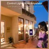 2022 neue Smart WiFi LED Glühbirne Kerzenlampen RGB Dimmbare Lichter 5W GU10 APP Fernbedienung Kompatibel mit Alexa Google Home