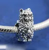 925 Sterling Silver Bella Fluffy Llama Animal Charm Bead per gioielli europei Pandora Braccialetti di fascino