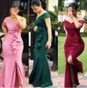 Bröllopsfestklänning 2021 Afrikanska klänningar för kvinnor Dashiki Ankara Split Klänningar Eleganta Damkläder Slim Lång Klänning