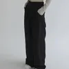 Women's Pants & Capris Women Wide Leg Trousers Office Solid Casual Loose Pockets Korean Style All-match High Waist Fashion Mujer Ins