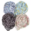 J9 50pcs flower chiffon hijab shawl women scarf/scarves muslim wrap headband 180*75cm can choose colors Q0828