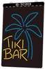 TC1515 Tiki Bar Palm Pub Işık Burcu Çift Renk 3D Gravür