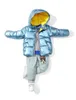 2021 Enfants Veste d'hiver Manteau pour enfants fille argent or garçons manteaux à capuche décontractés vêtements de bébé vêtements d'extérieur enfant Parka vestes snowsu4708275