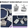 Keychains Creative Accountant Bag Ornaments Interesting Key Chain Pendants Graduate Gift Miri22